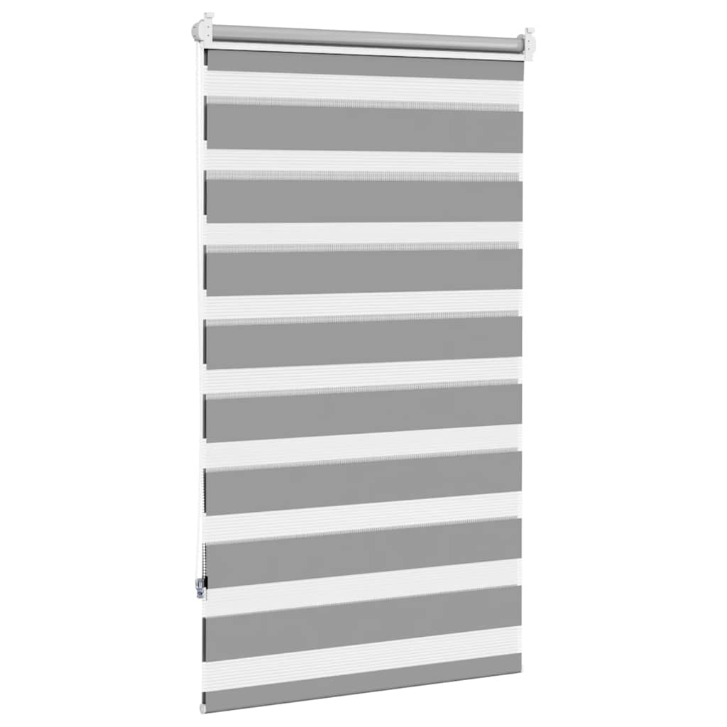 Zebra Blind 90 x 150 cm Grey